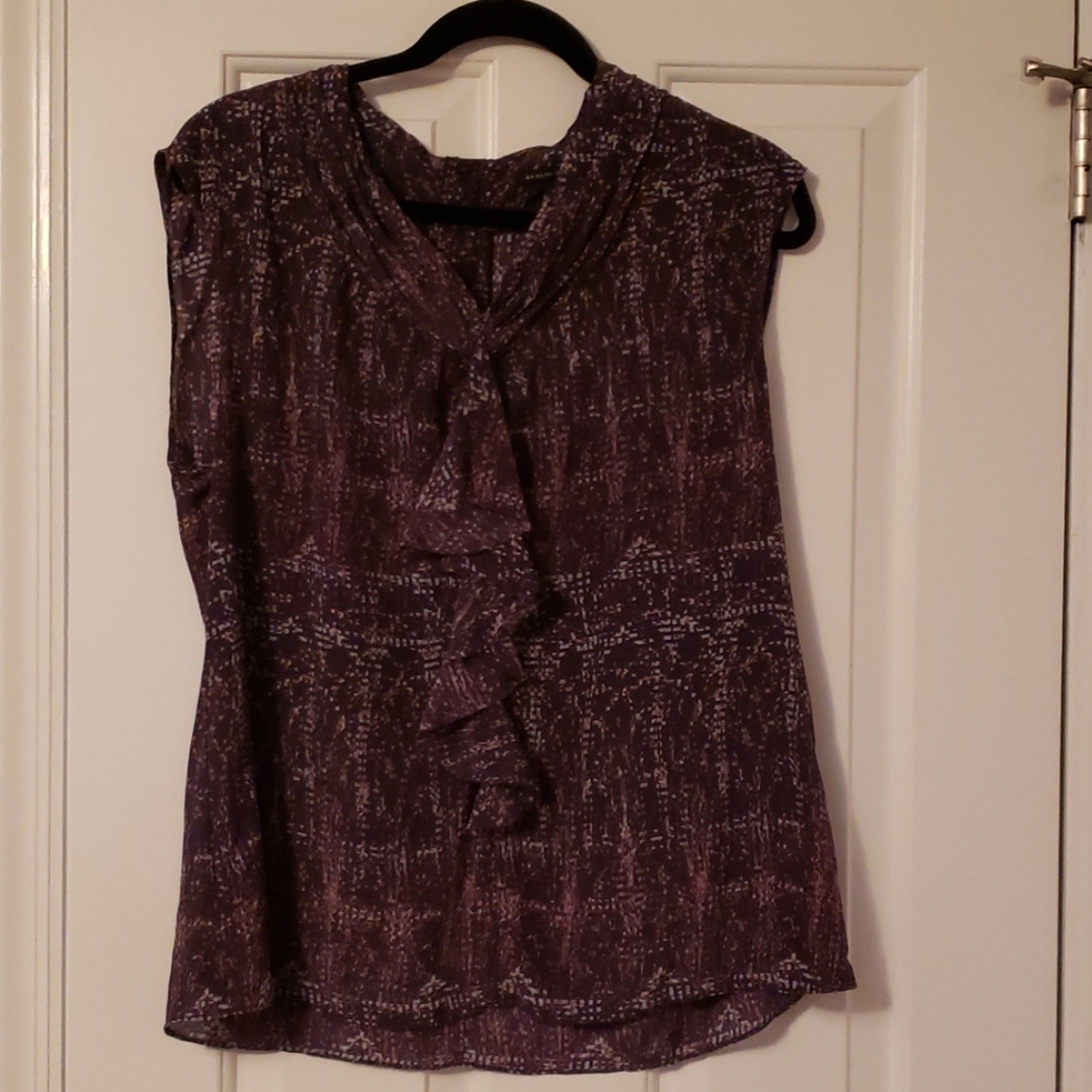 Banana Republic sleeveless blouse